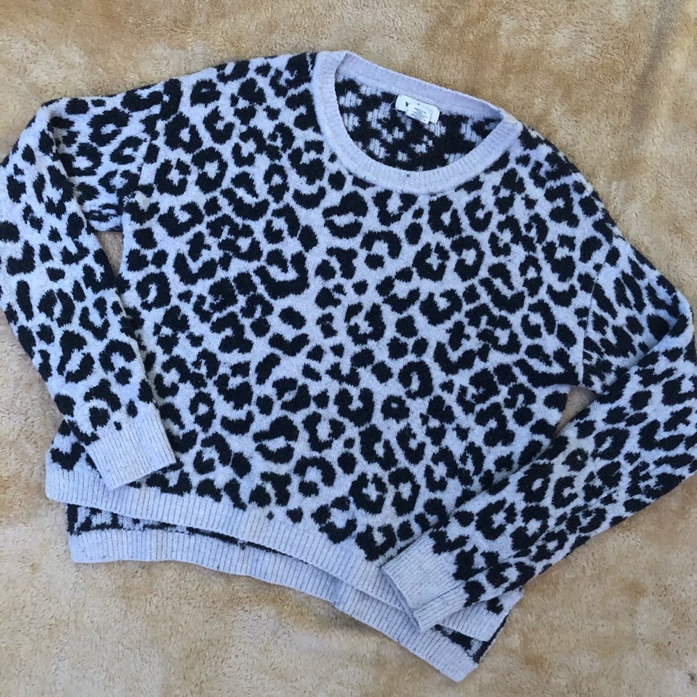 Leopard Print Sweater